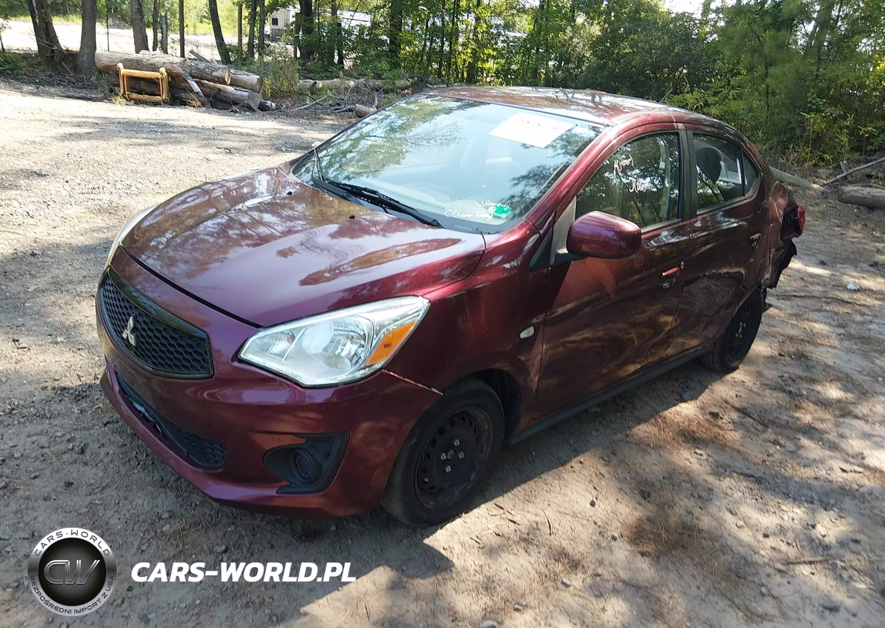 2020 Mitsubishi Mirage G4 Es VIN:ML32F3FJXLHF07704 - 2