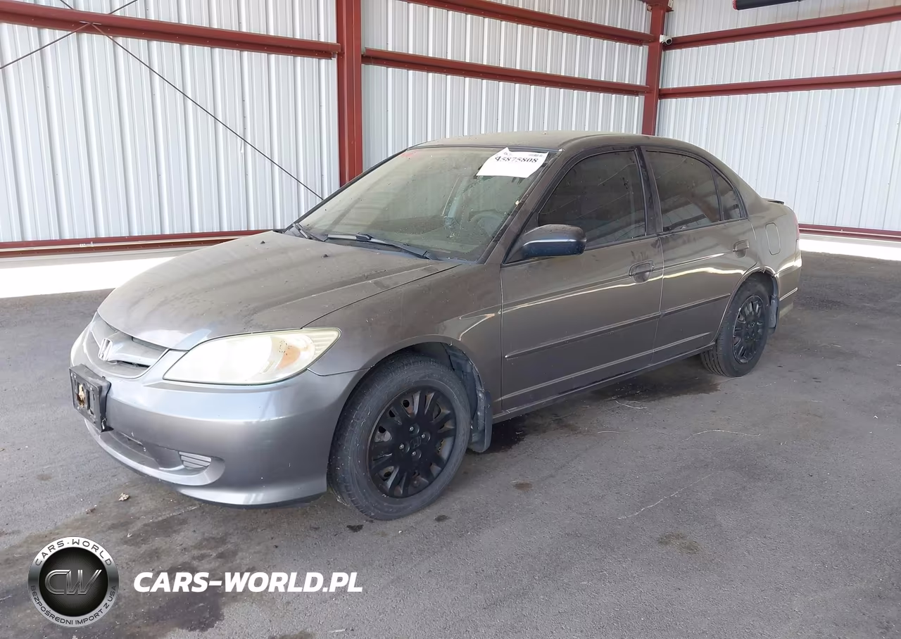 2005 Honda Civic Lx VIN:2HGES16645H526332 - 2