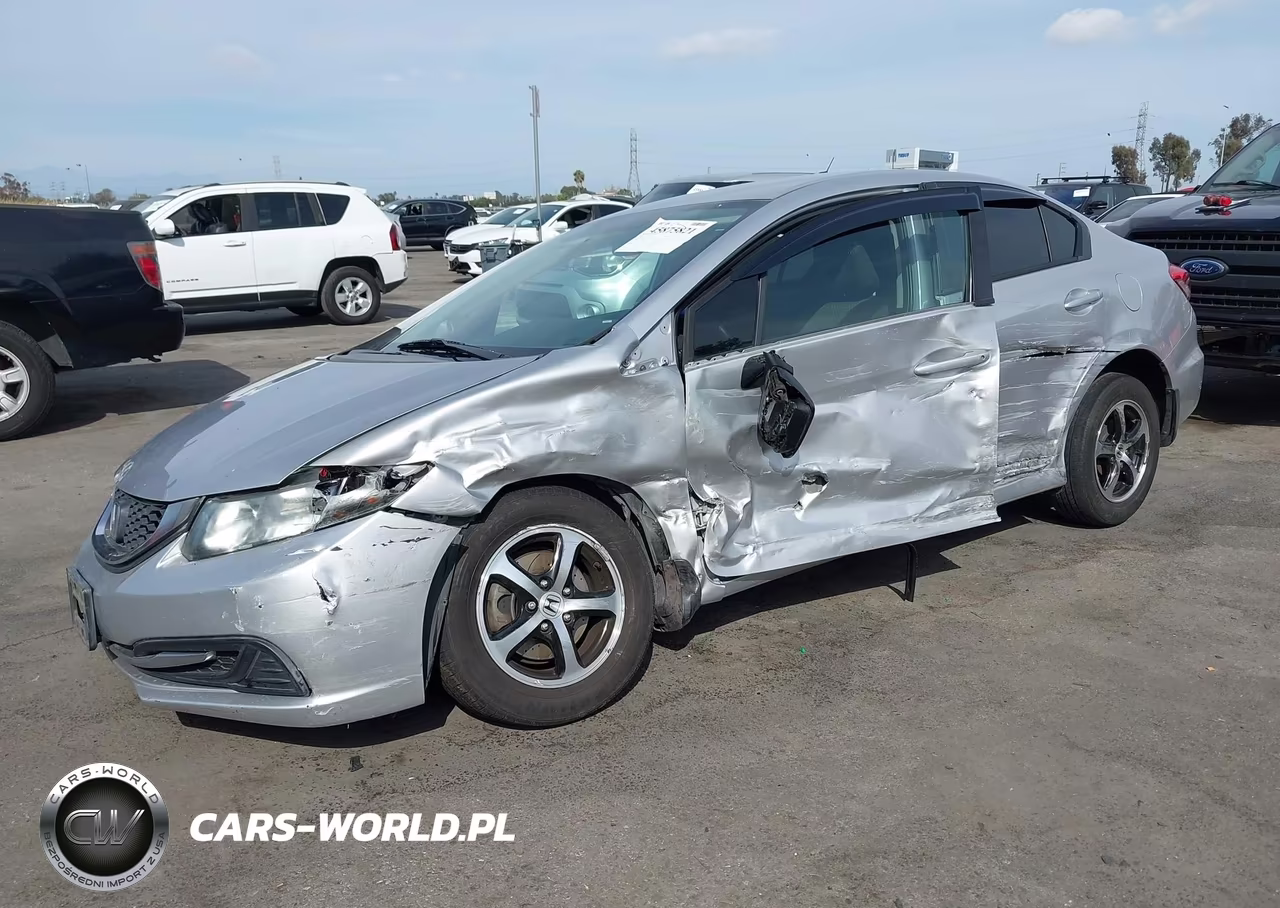 2015 Honda Civic Se VIN:19XFB2F77FE275000 - 2