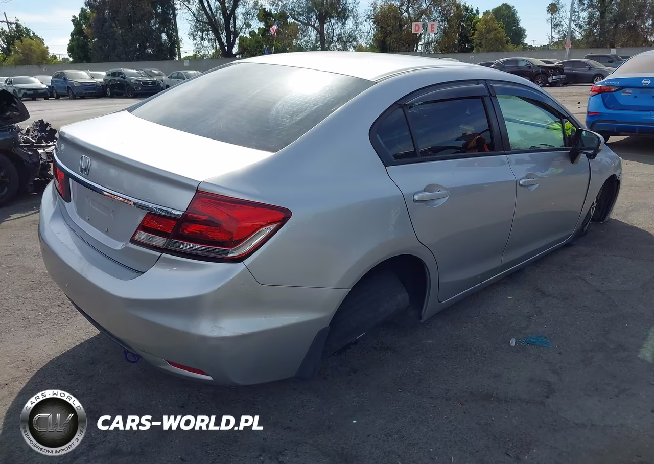 2015 Honda Civic Se VIN:19XFB2F77FE275000 - 4