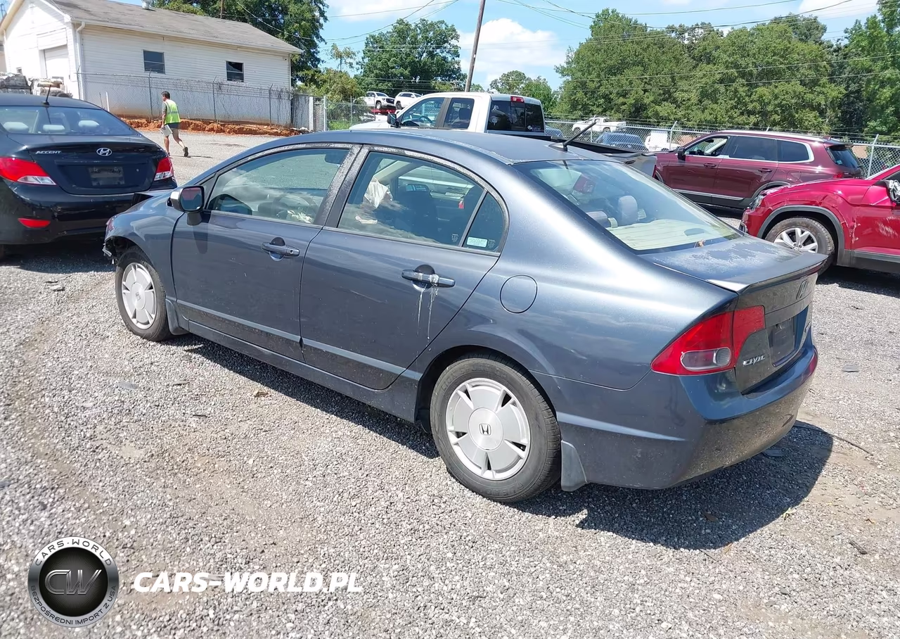 2008 Honda Civic Hybrid VIN:JHMFA36248S016413 - 3