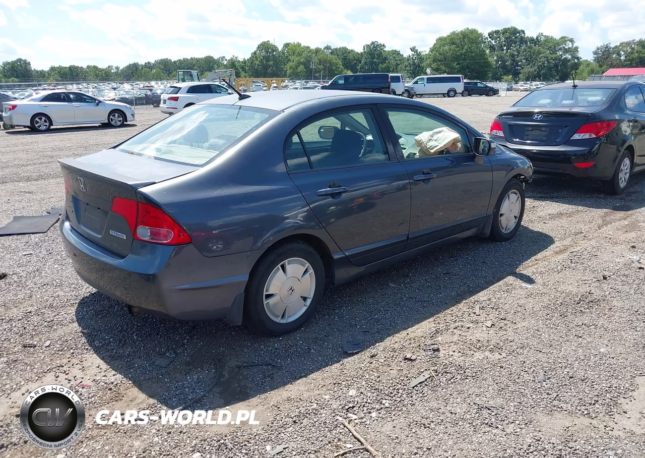 2008 Honda Civic Hybrid VIN:JHMFA36248S016413 - 4