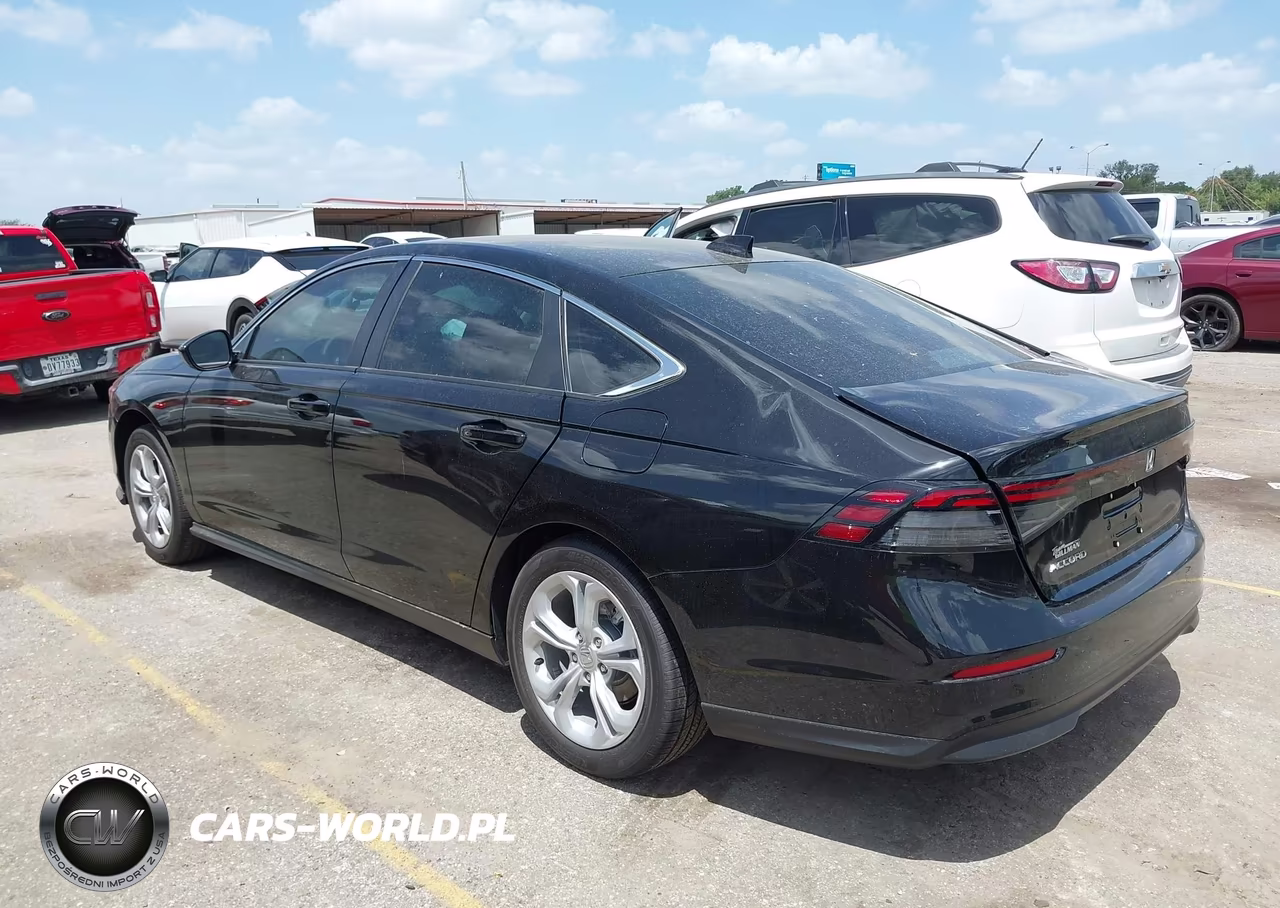 2026 Honda Accord Lx VIN:1HGCY1F24TA037153 - 3