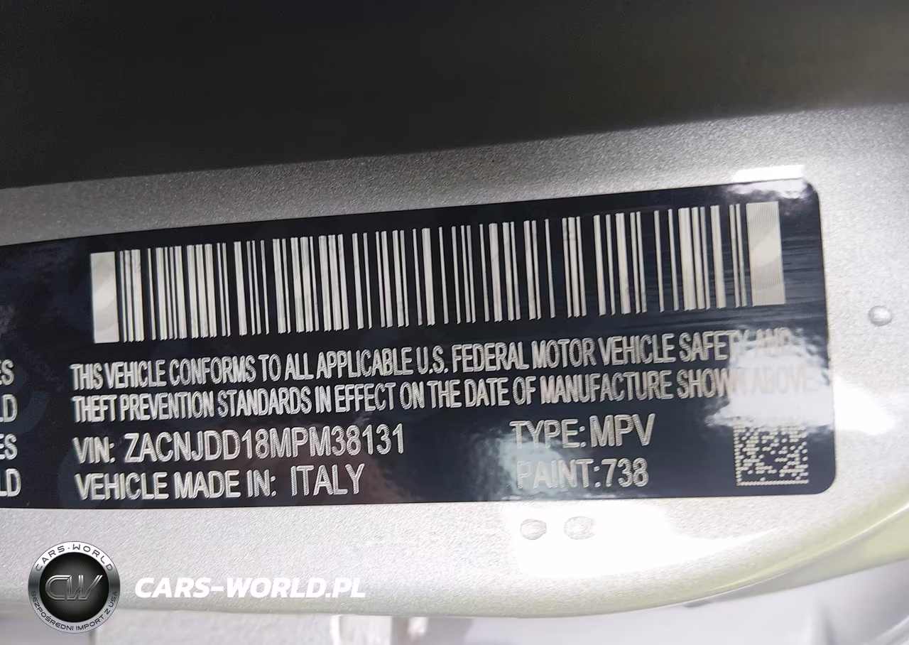 2021 Jeep Renegade Limited 4X4 VIN:ZACNJDD18MPM38131 - 9