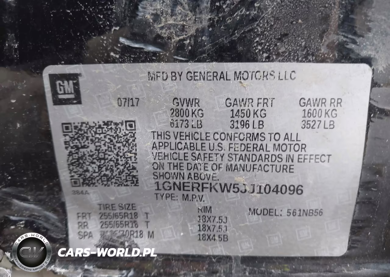 2018 Chevrolet Traverse Ls VIN:1GNERFKW5JJ104096 - 9