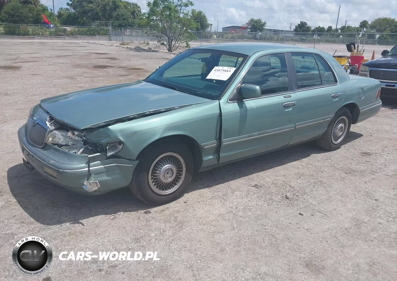 1997 Mercury Grand Marquis Gs VIN:2MELM74W8VX630185 - 2