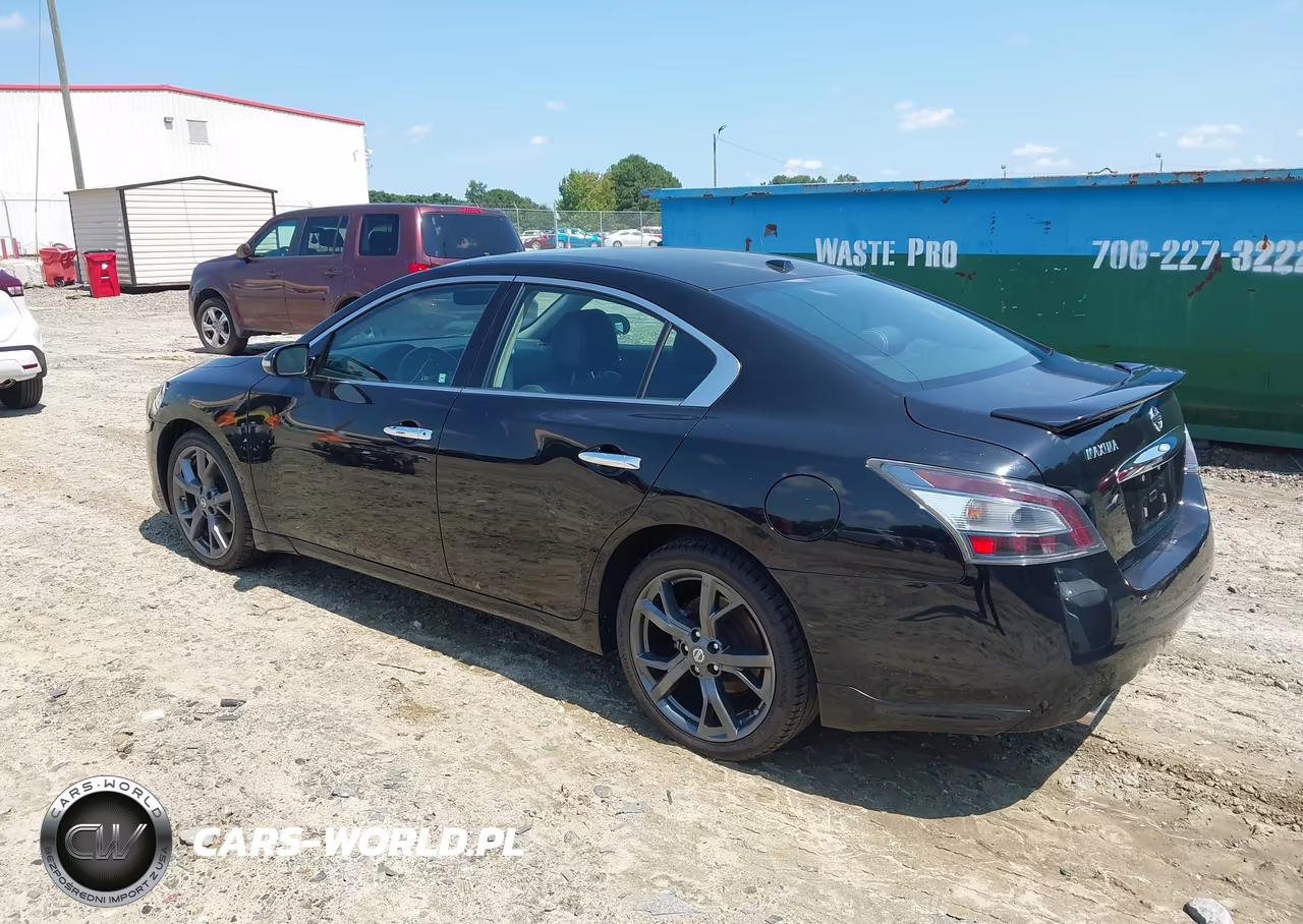 2014 Nissan Maxima 3.5 Sv VIN:1N4AA5AP1EC906809 - 3