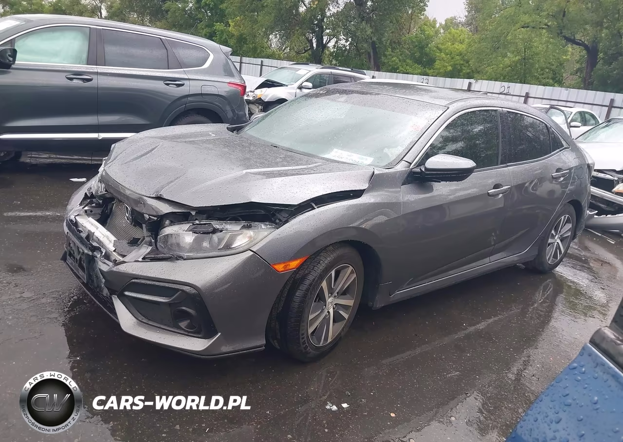 2020 Honda Civic Lx VIN:SHHFK7H34LU406735 - 2