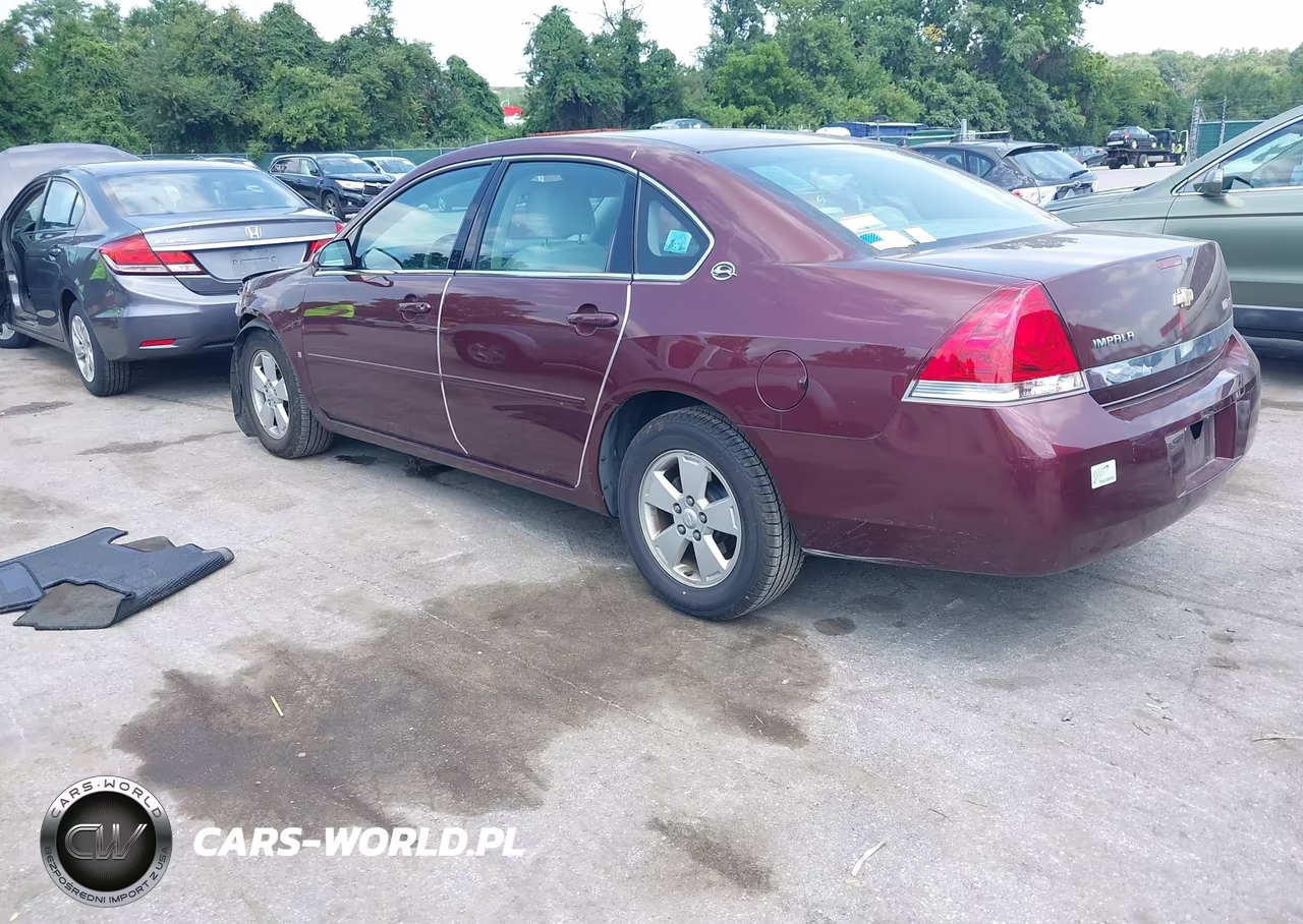2007 Chevrolet Impala Lt VIN:2G1WT55NX79300527 - 3