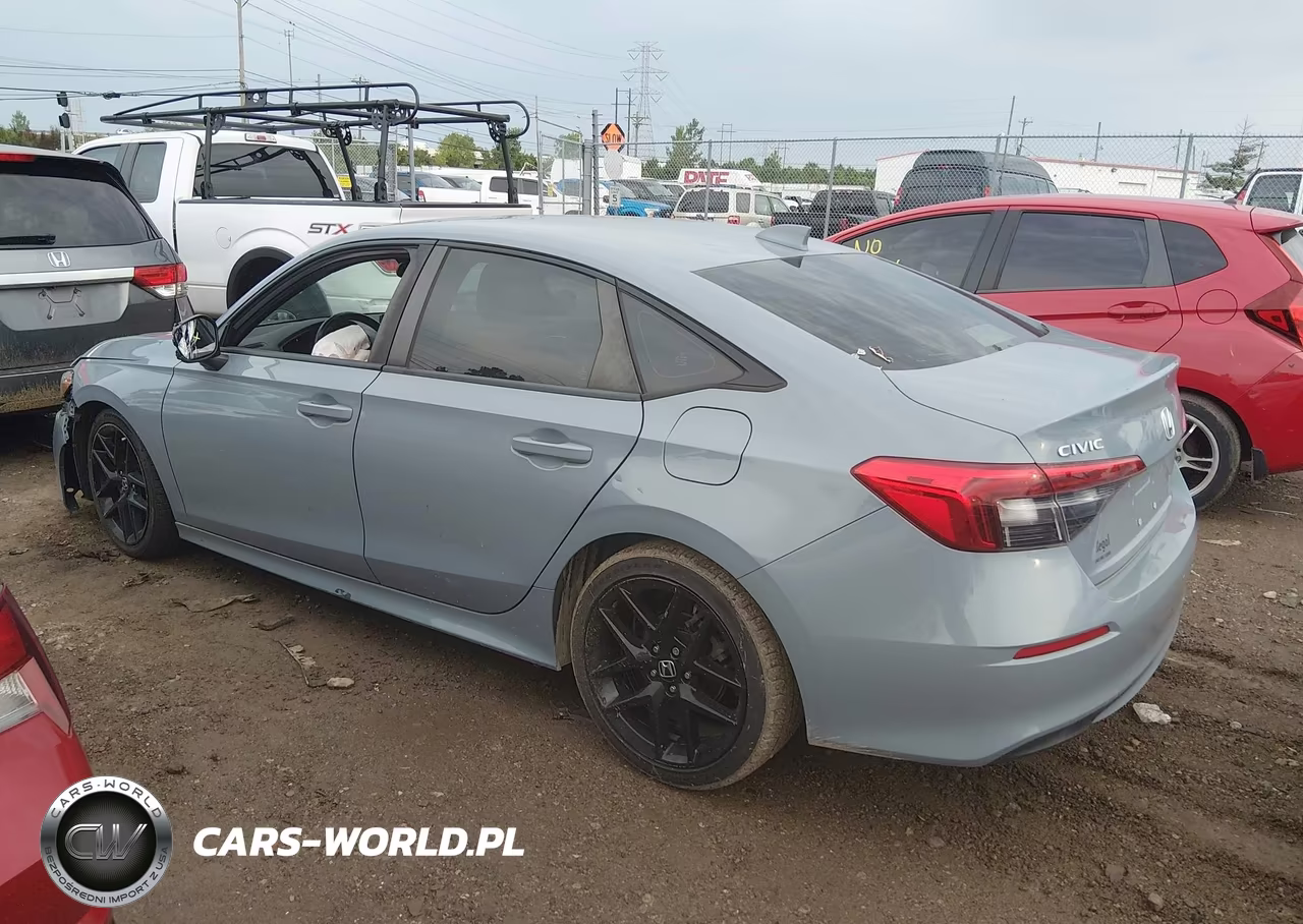 2022 Honda Civic Sport VIN:2HGFE2F55NH551541 - 3