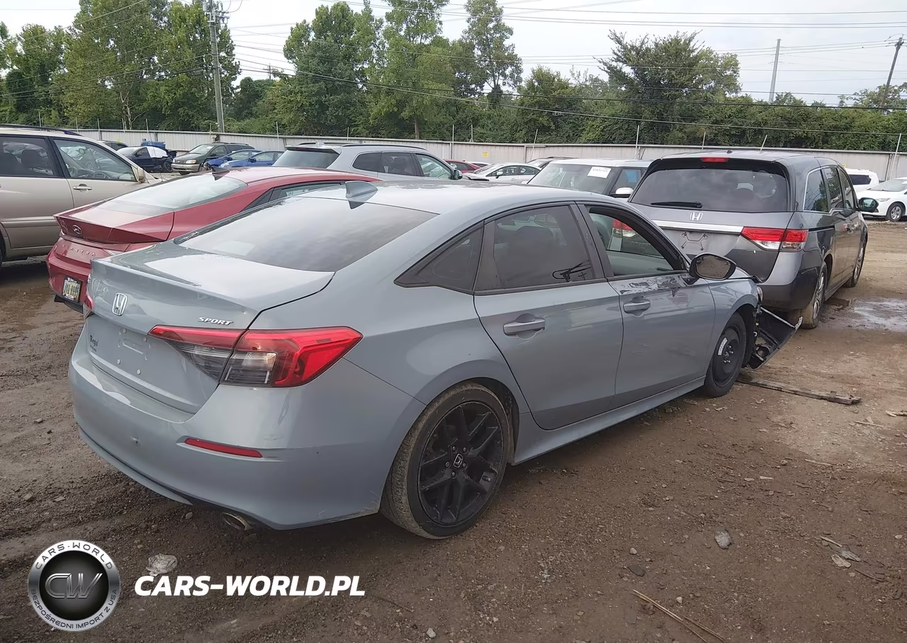 2022 Honda Civic Sport VIN:2HGFE2F55NH551541 - 4