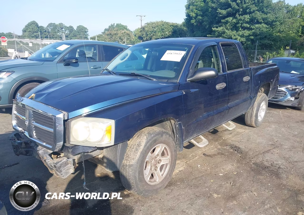 2007 Dodge Dakota Slt VIN:1D7HE48K97S136911 - 2