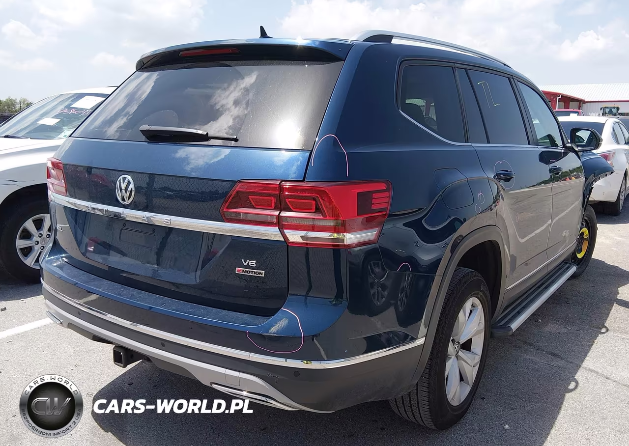 2018 Volkswagen Atlas 3.6L V6 Sel VIN:1V2MR2CA5JC525335 - 4
