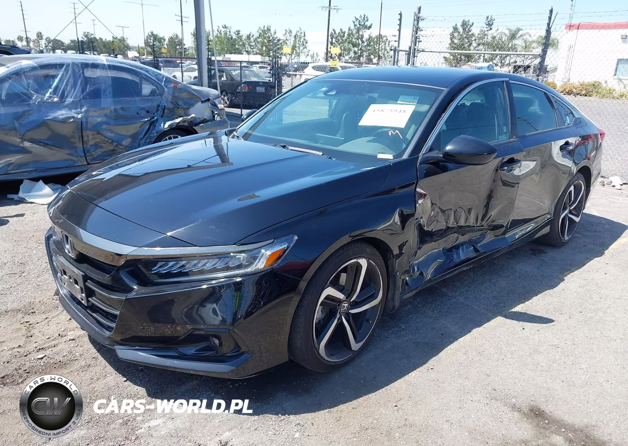 2022 Honda Accord Sport VIN:1HGCV1F37NA107071 - 2