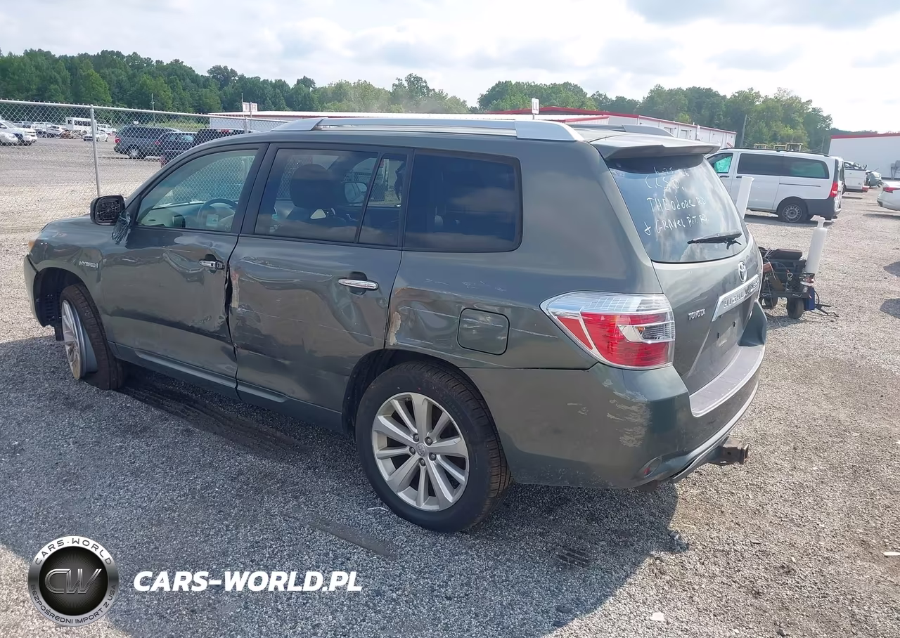 2008 Toyota Highlander Hybrid Limited VIN:JTEEW44A782018523 - 3
