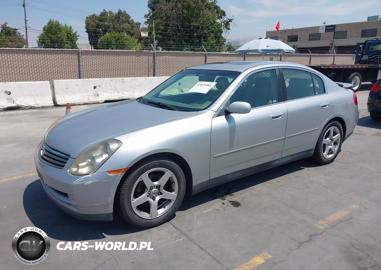 2003 Infiniti G35 Luxury Leather VIN:JNKCV51E33M307986 - 2