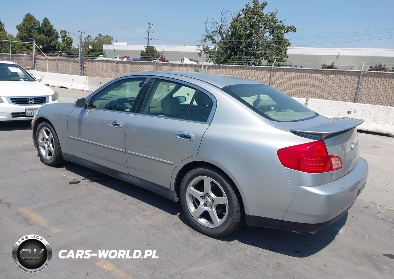 2003 Infiniti G35 Luxury Leather VIN:JNKCV51E33M307986 - 3