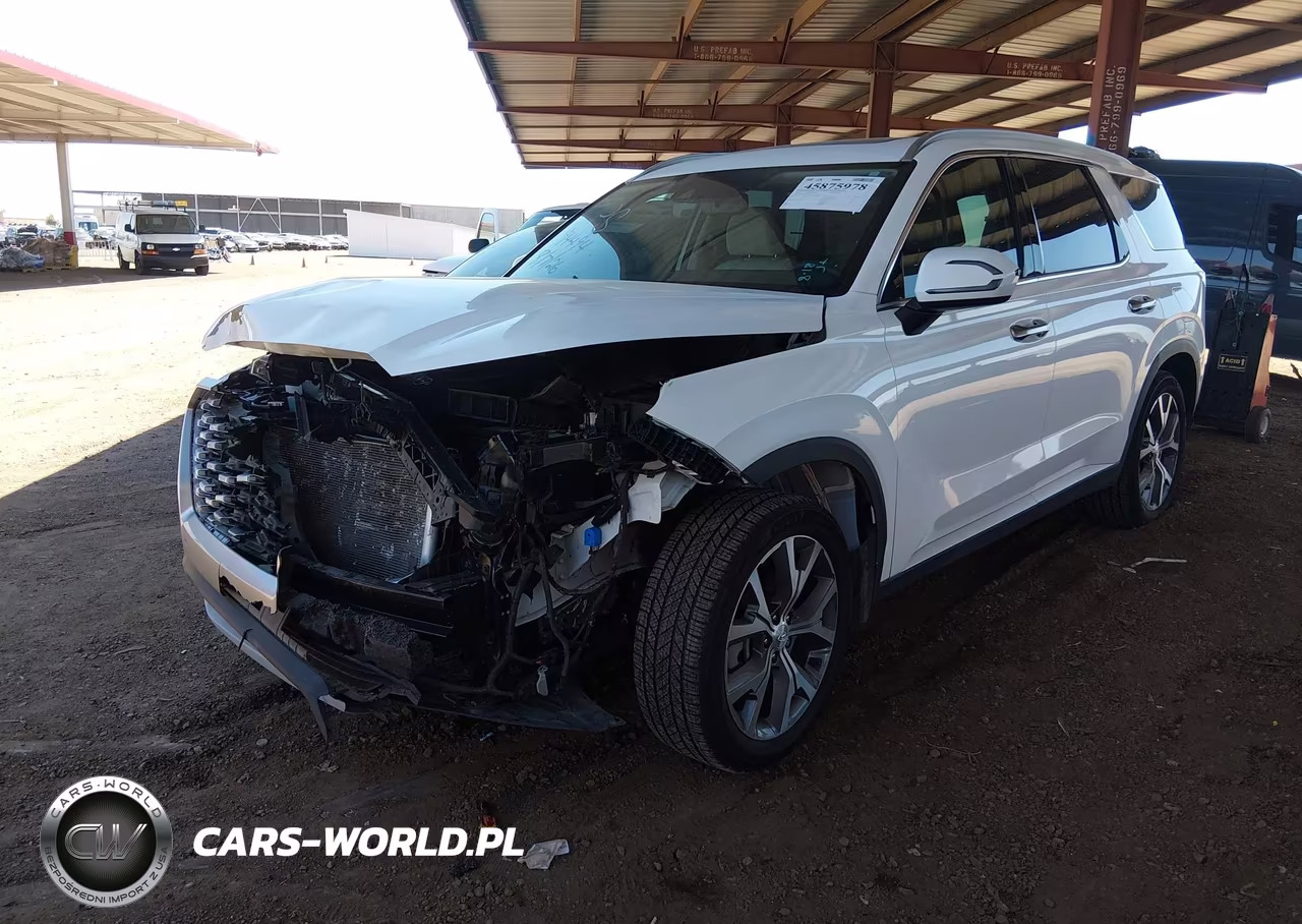 2022 Hyundai Palisade Sel VIN:KM8R44HE3NU476743 - 2
