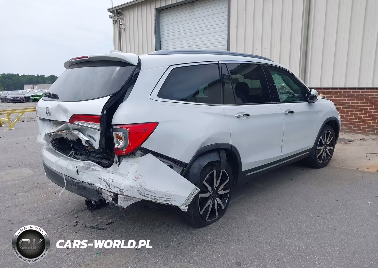 2020 Honda Pilot 2Wd Touring 8 Passenger VIN:5FNYF5H90LB015802 - 4