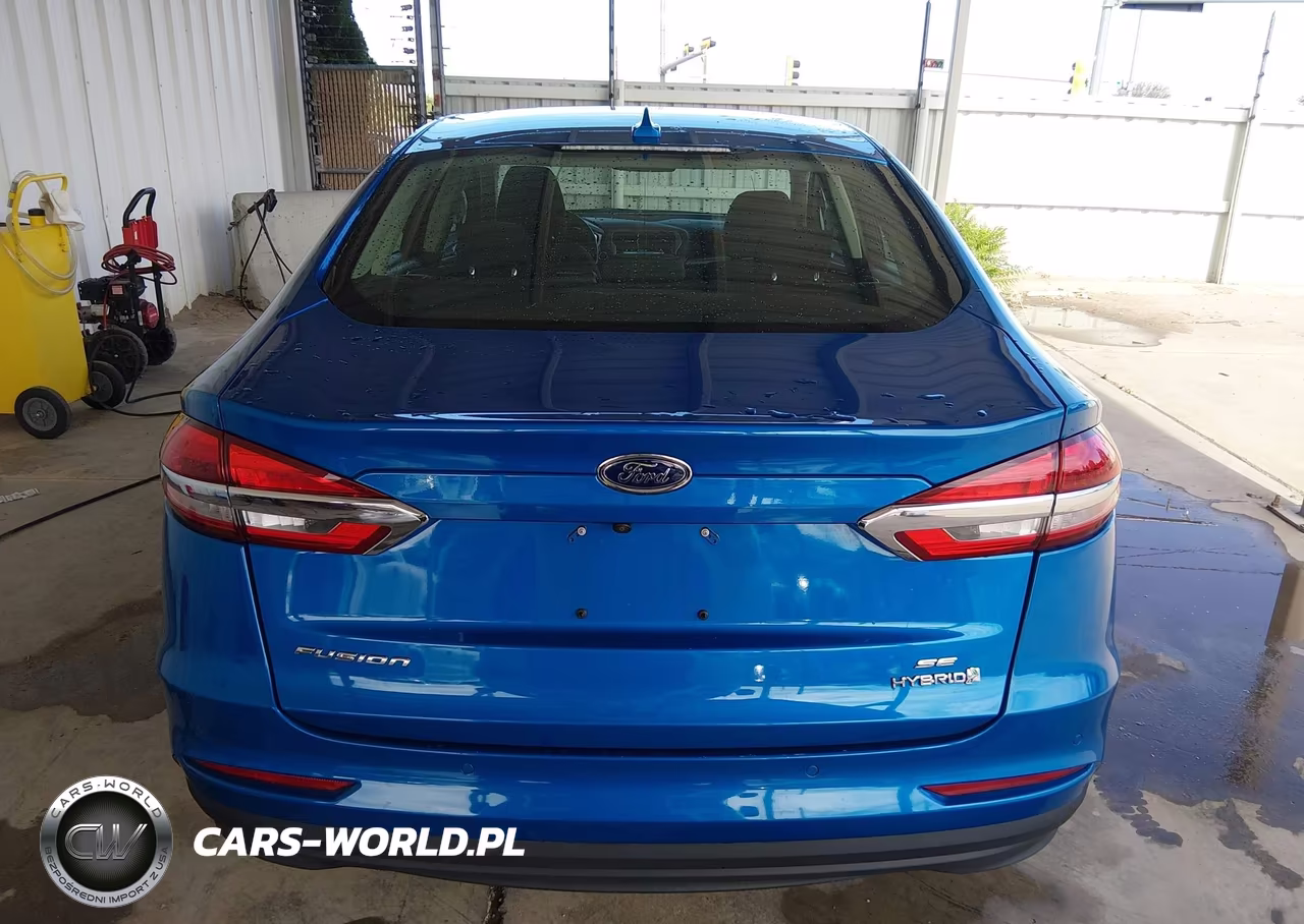 2019 Ford Fusion Hybrid Se VIN:3FA6P0LU8KR274544 - 16