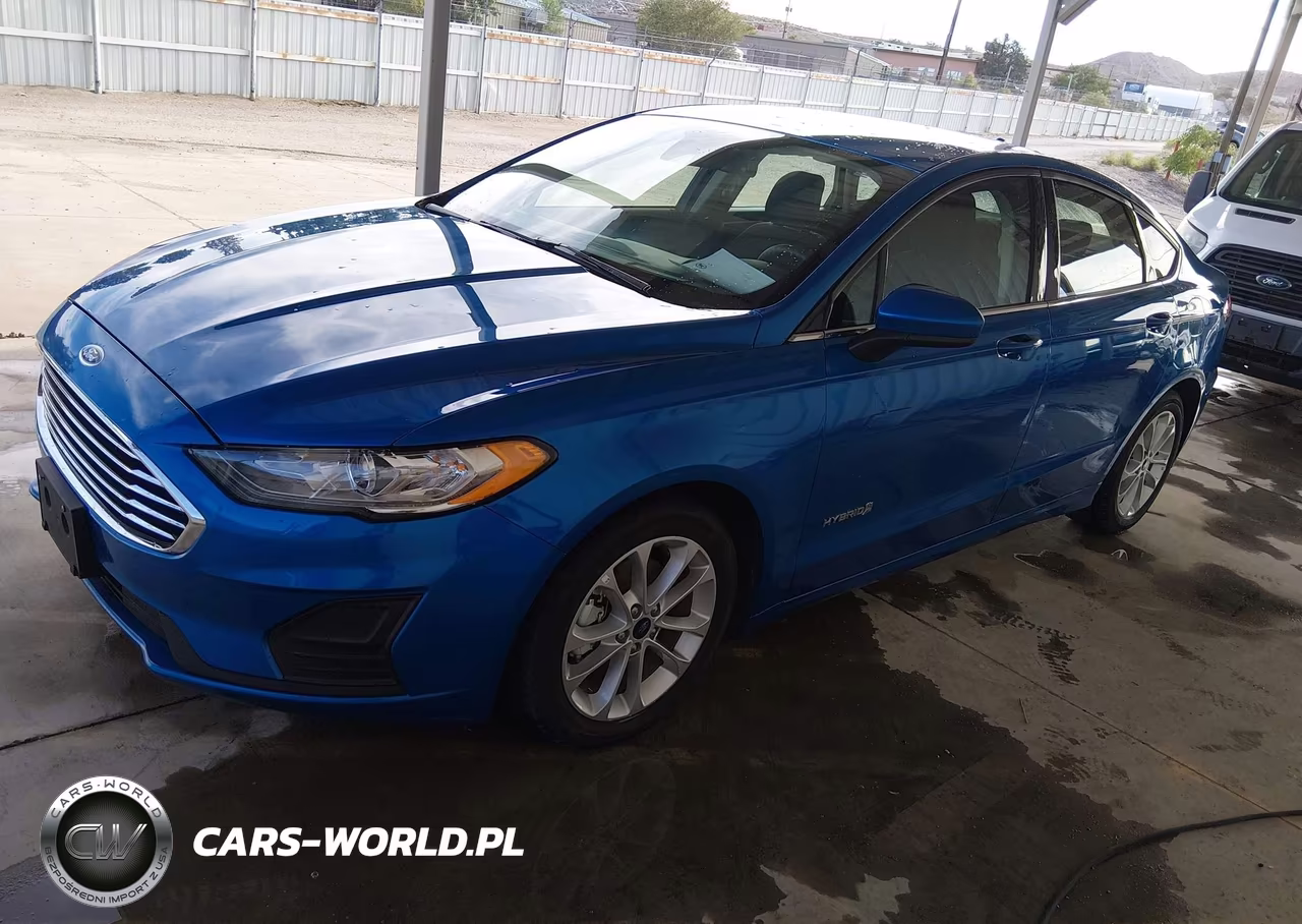2019 Ford Fusion Hybrid Se VIN:3FA6P0LU8KR274544 - 2