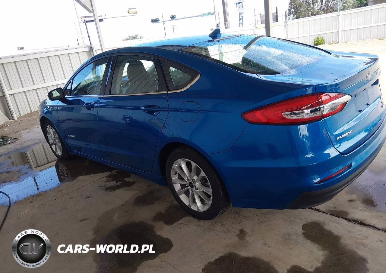 2019 Ford Fusion Hybrid Se VIN:3FA6P0LU8KR274544 - 3