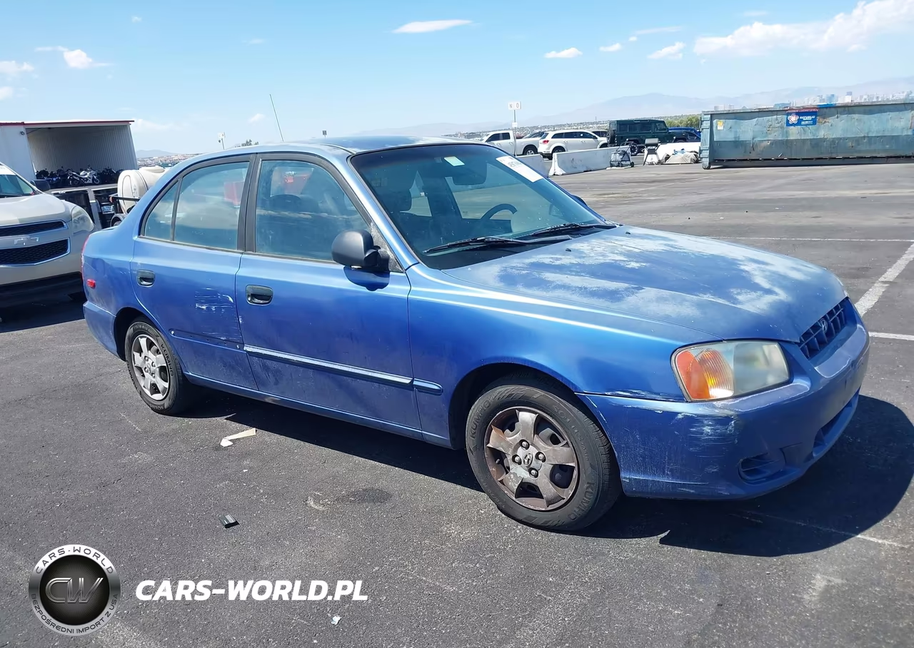 2002 Hyundai Accent Gl VIN:KMHCG45C72U340594 - 6
