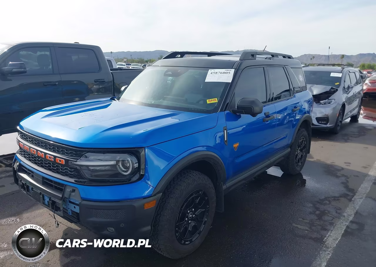 2025 Ford Bronco Sport Badlands VIN:3FMCR9DA2SRE54890 - 2