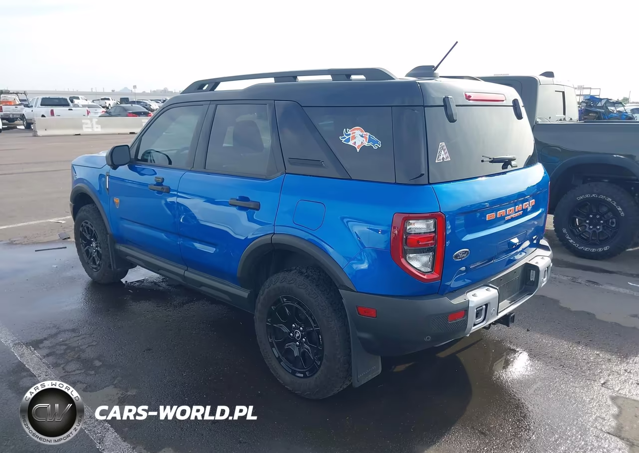 2025 Ford Bronco Sport Badlands VIN:3FMCR9DA2SRE54890 - 3