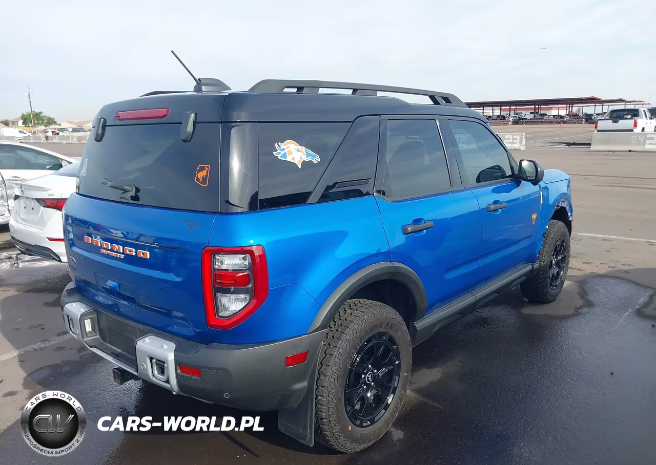 2025 Ford Bronco Sport Badlands VIN:3FMCR9DA2SRE54890 - 4