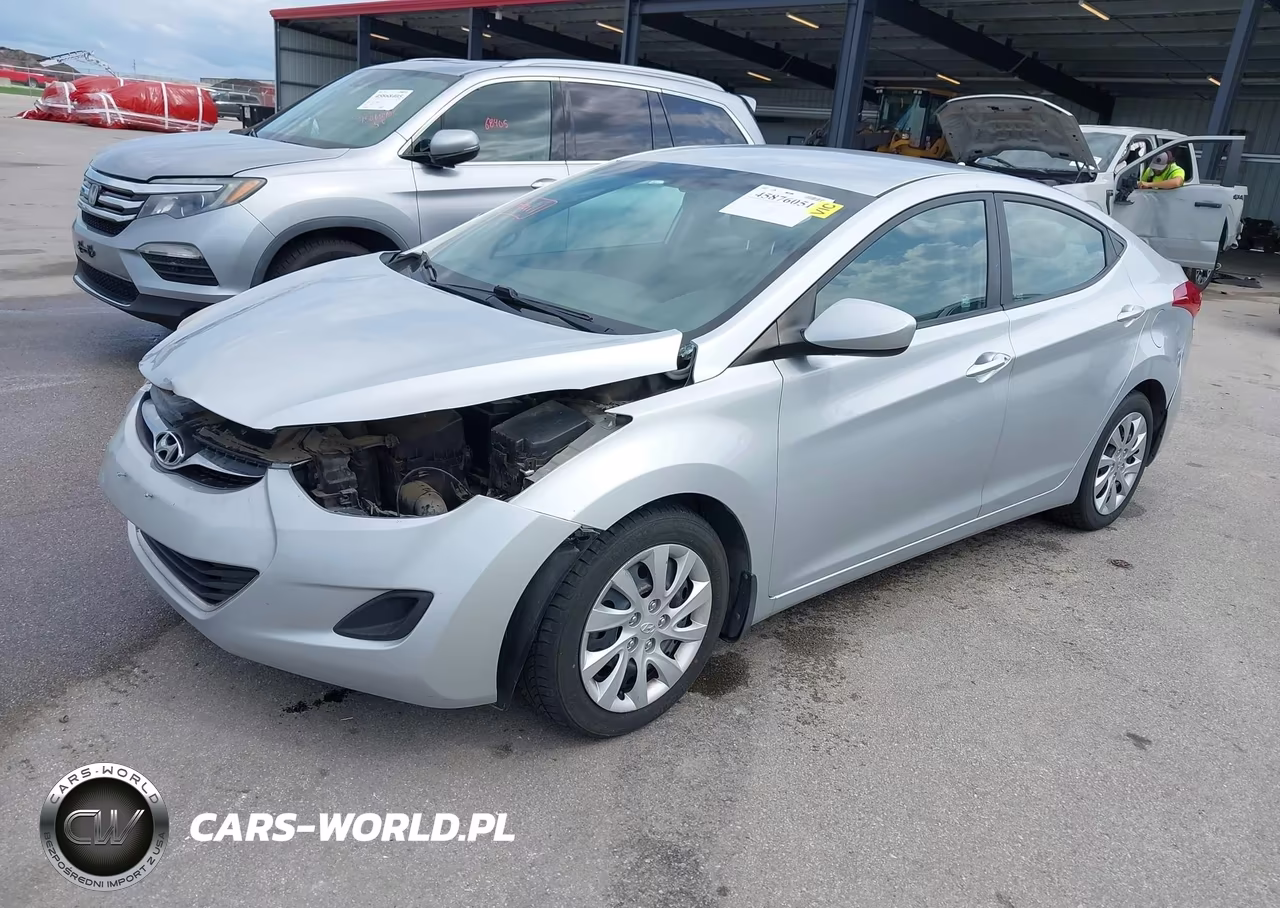 2013 Hyundai Elantra Gls VIN:5NPDH4AEXDH178387 - 2