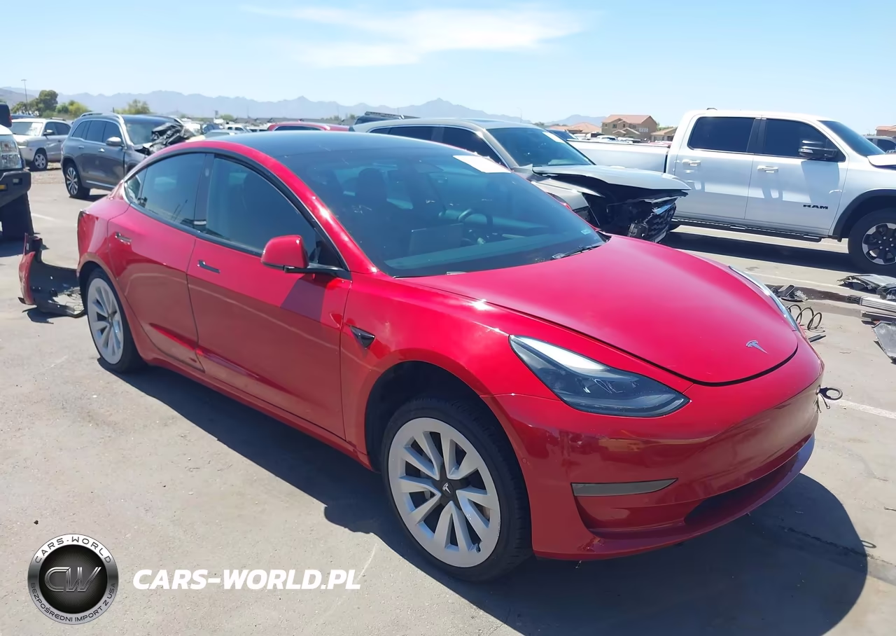 2022 Tesla Model 3 Rear-Wheel Drive – zdjęcie 1 z 18