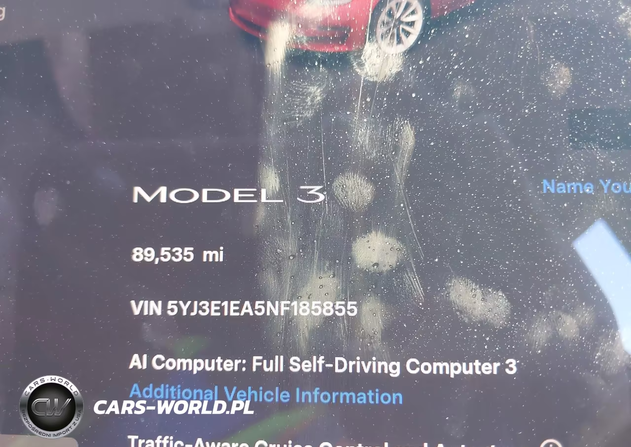 2022 Tesla Model 3 Rear-Wheel Drive VIN:5YJ3E1EA5NF185855 - 15