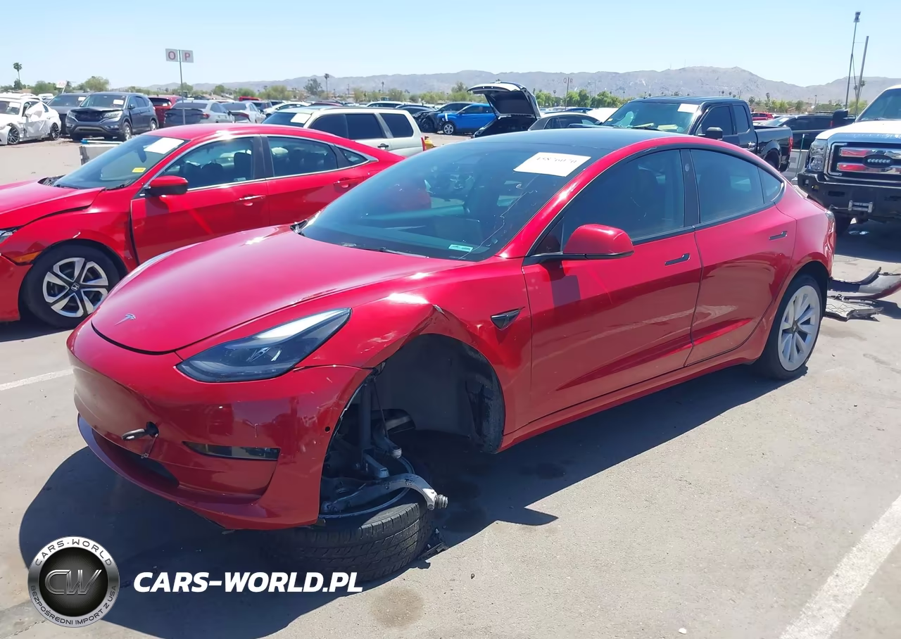 2022 Tesla Model 3 Rear-Wheel Drive VIN:5YJ3E1EA5NF185855 - 2