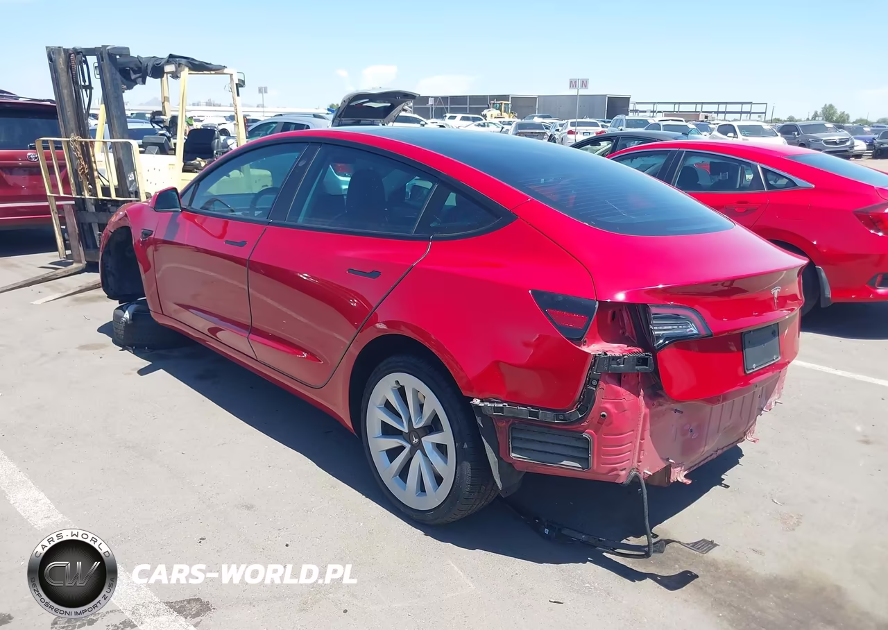 2022 Tesla Model 3 Rear-Wheel Drive VIN:5YJ3E1EA5NF185855 - 3