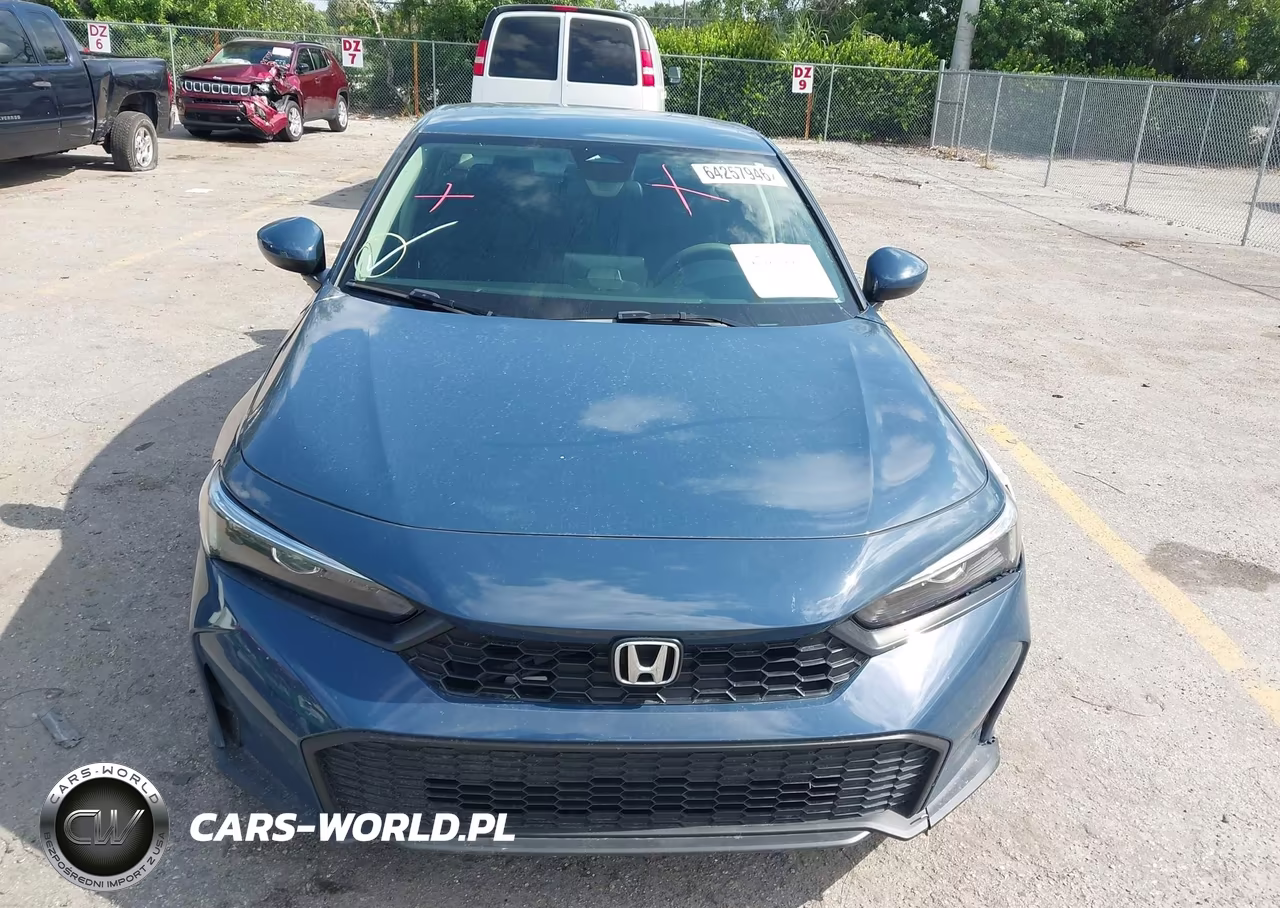 2025 Honda Civic Lx VIN:2HGFE2F29SH549079 - 12