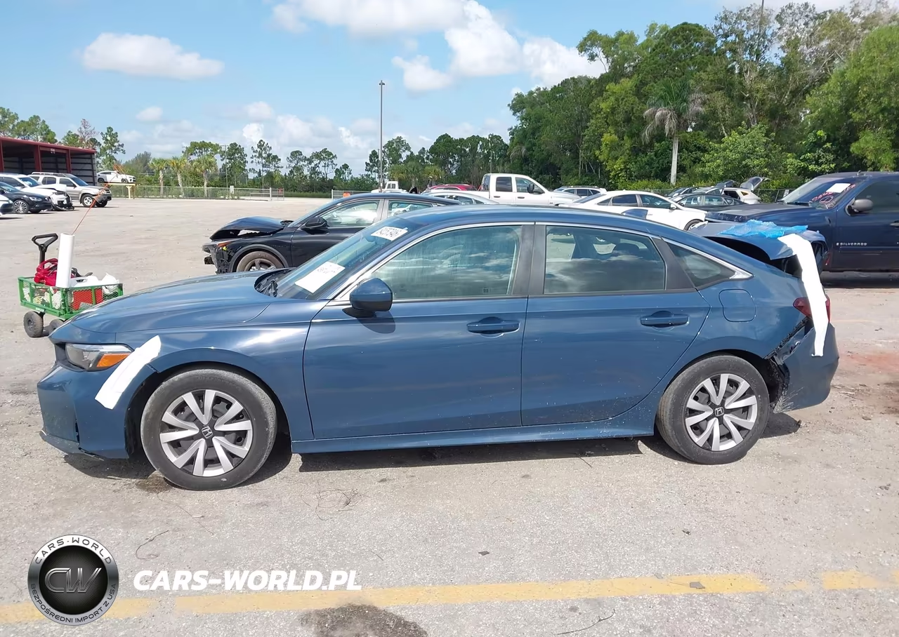 2025 Honda Civic Lx VIN:2HGFE2F29SH549079 - 14