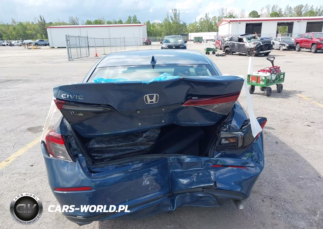 2025 Honda Civic Lx VIN:2HGFE2F29SH549079 - 16