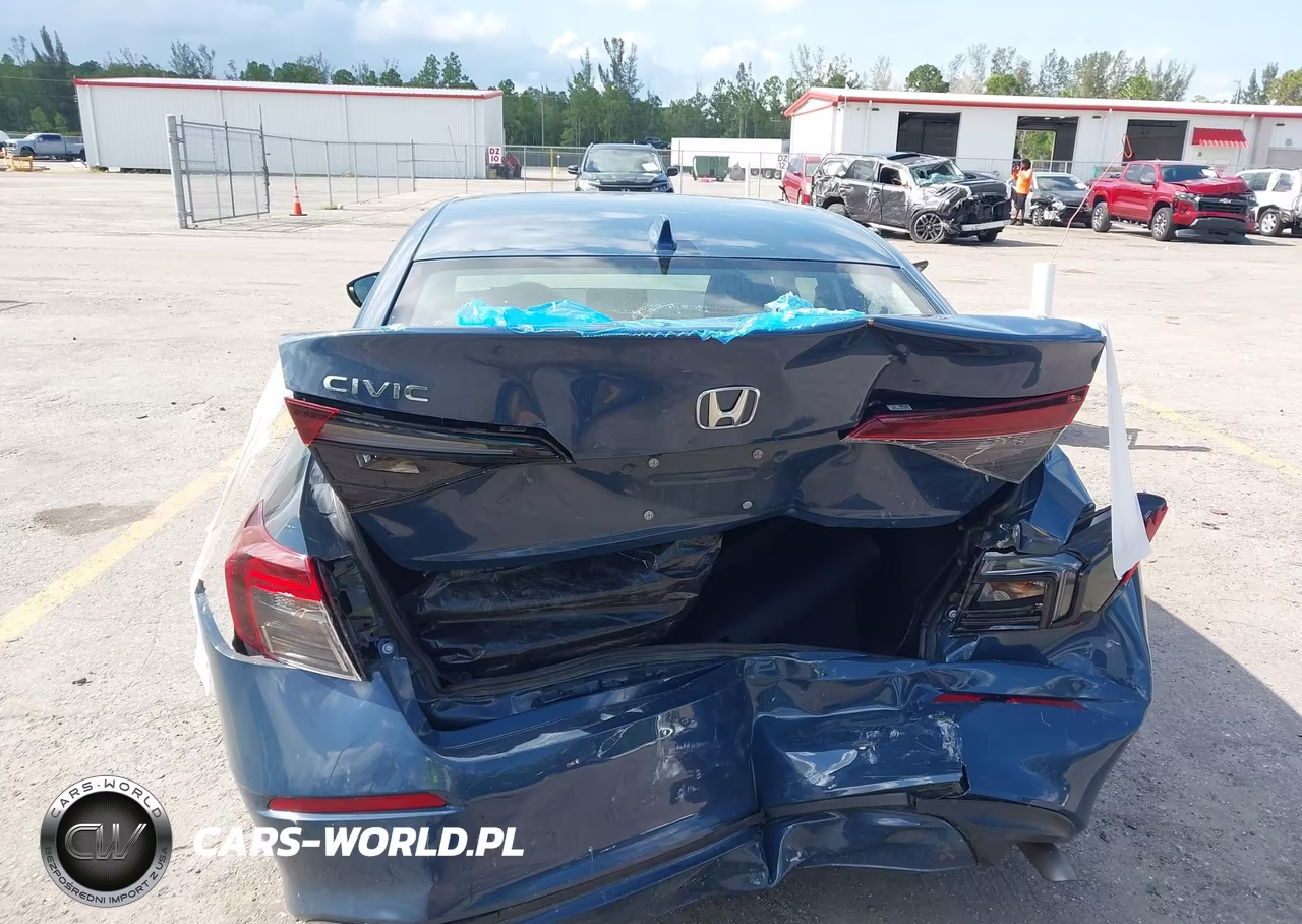 2025 Honda Civic Lx VIN:2HGFE2F29SH549079 - 6