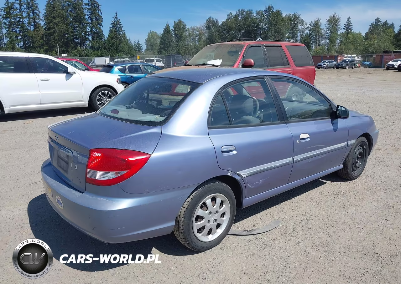 2003 Kia Rio VIN:KNADC125736249899 - 4
