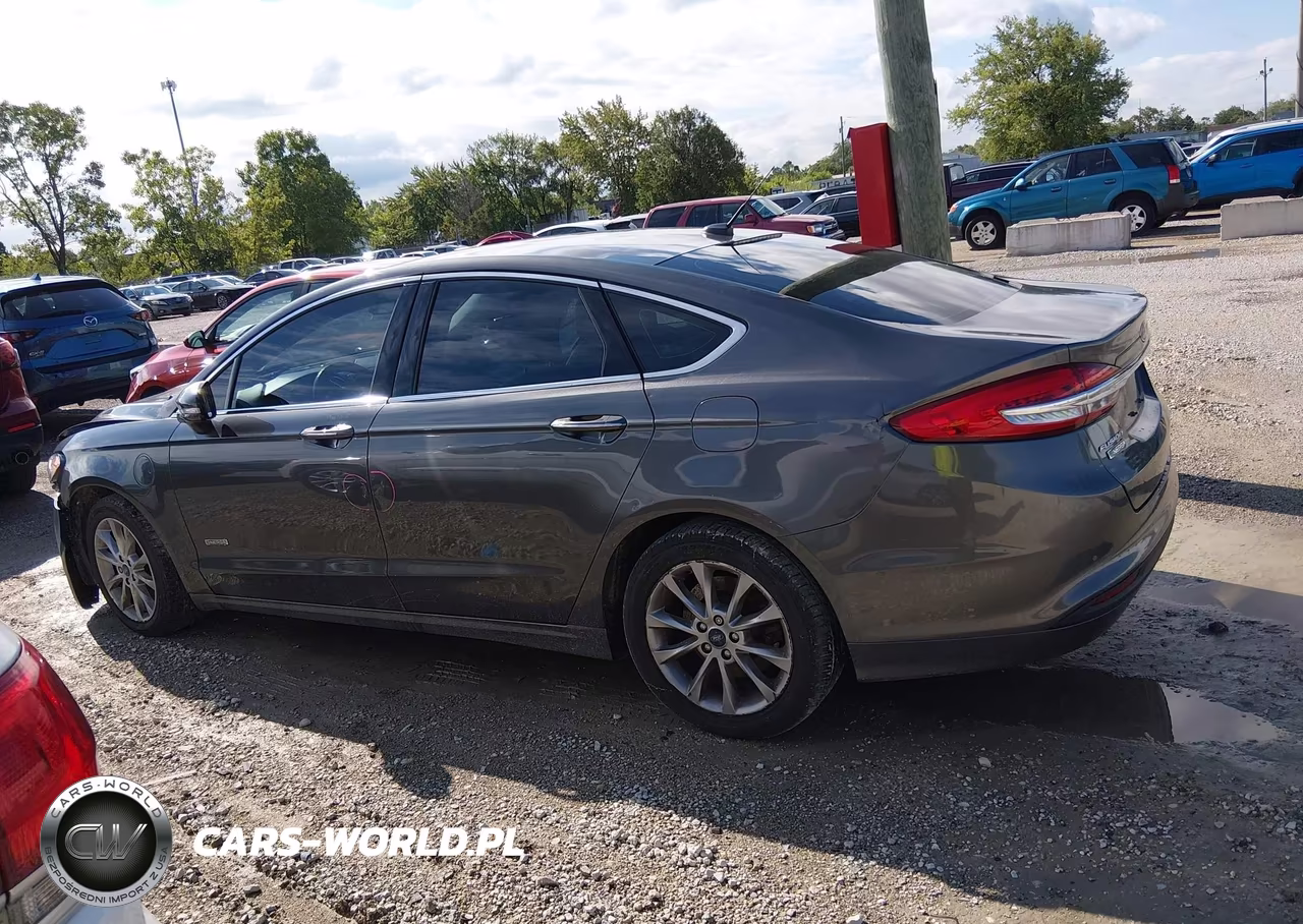 2017 Ford Fusion Energi Se Luxury VIN:3FA6P0PU9HR281263 - 14