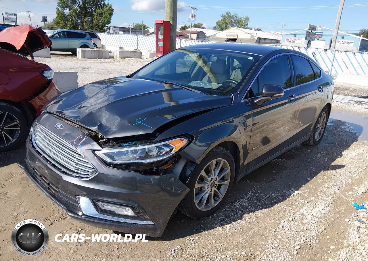 2017 Ford Fusion Energi Se Luxury VIN:3FA6P0PU9HR281263 - 2
