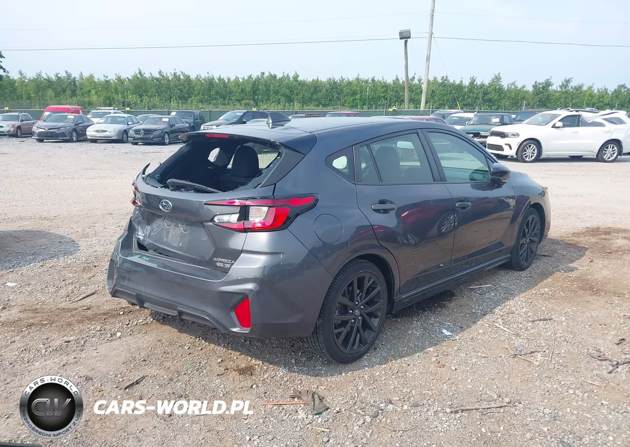 2024 Subaru Impreza Rs 5-Door VIN:JF1GUHHCXR8311424 - 4