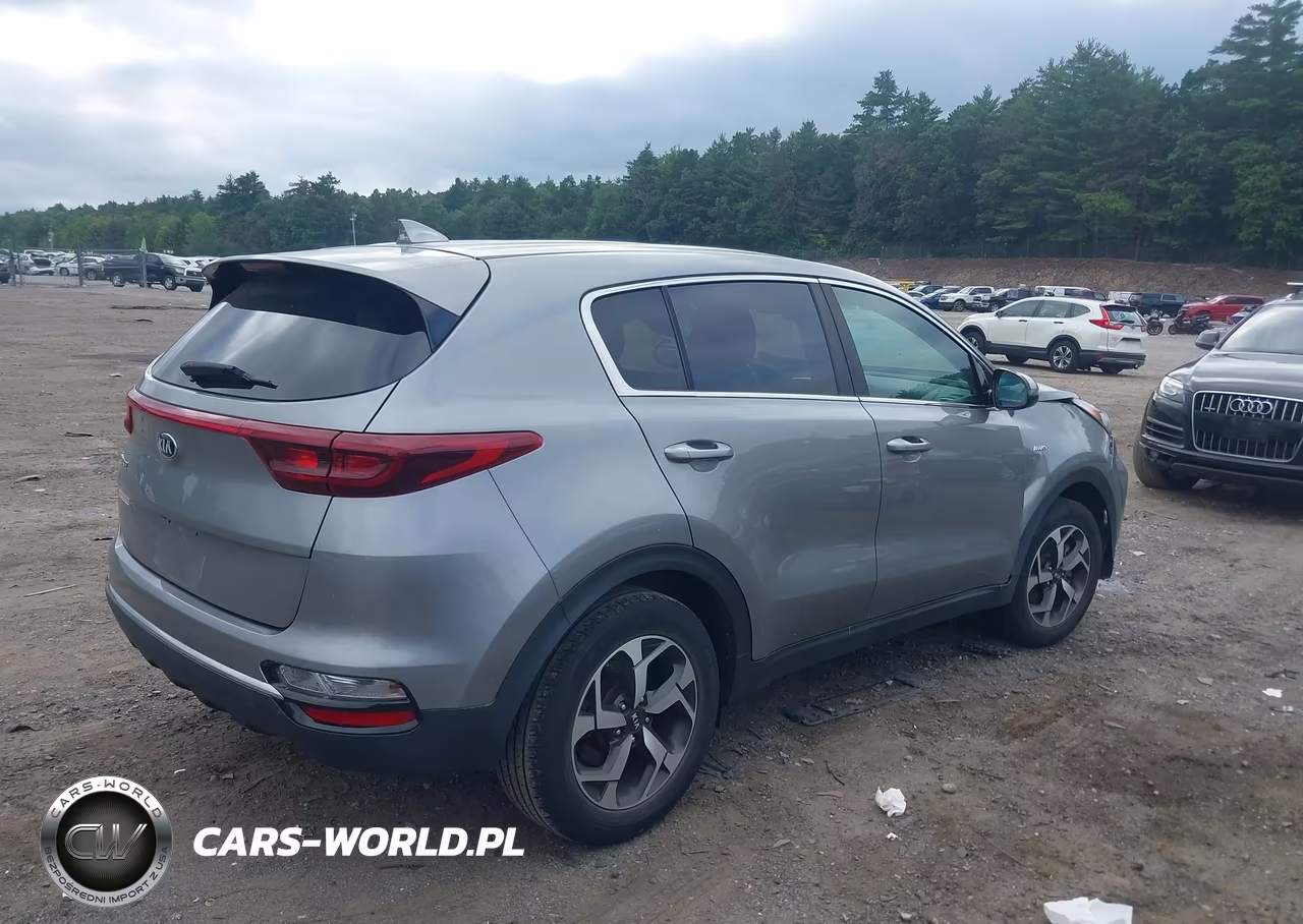 2021 Kia Sportage Lx VIN:KNDPMCAC0M7861723 - 4