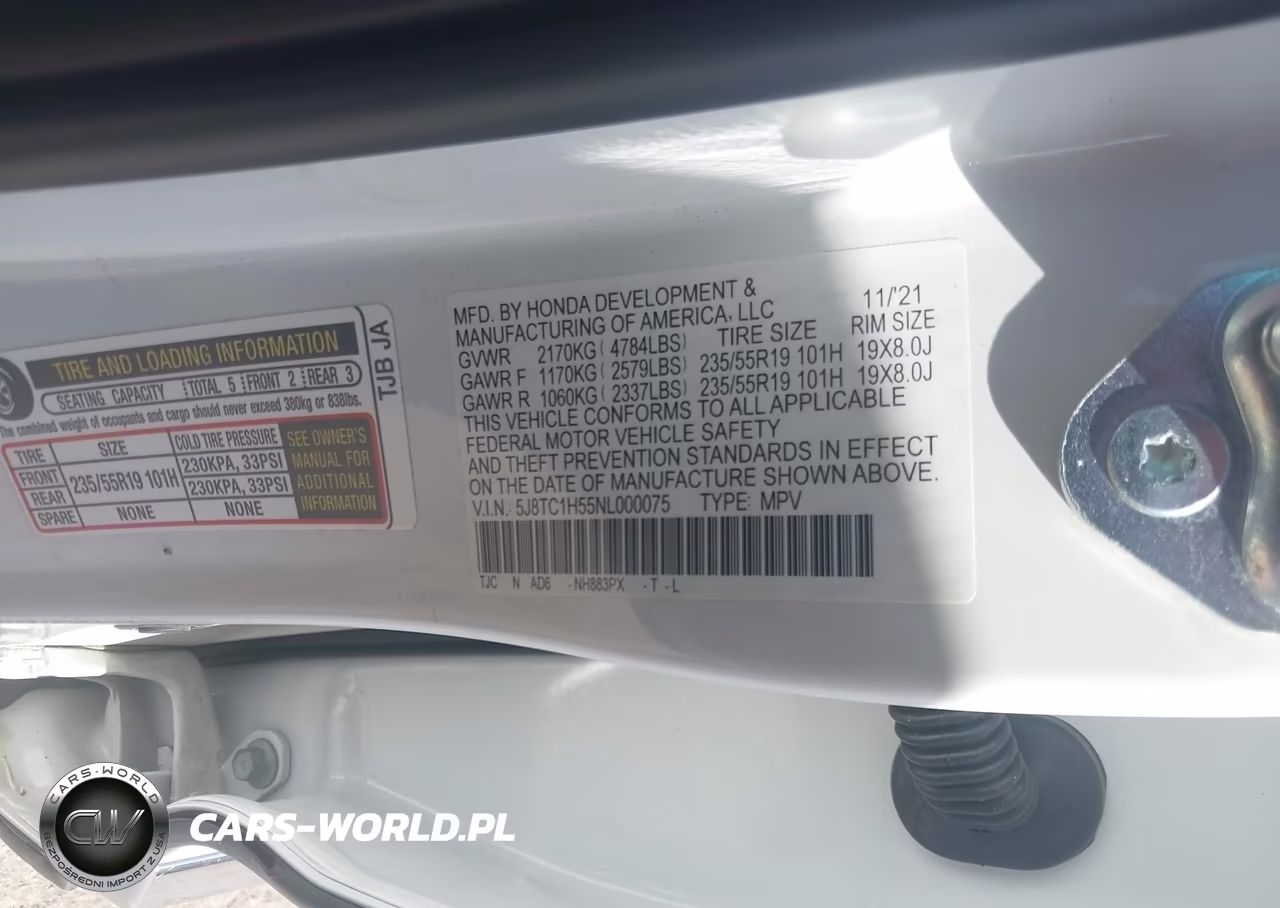 2022 Acura Rdx Technology Package VIN:5J8TC1H55NL000075 - 9