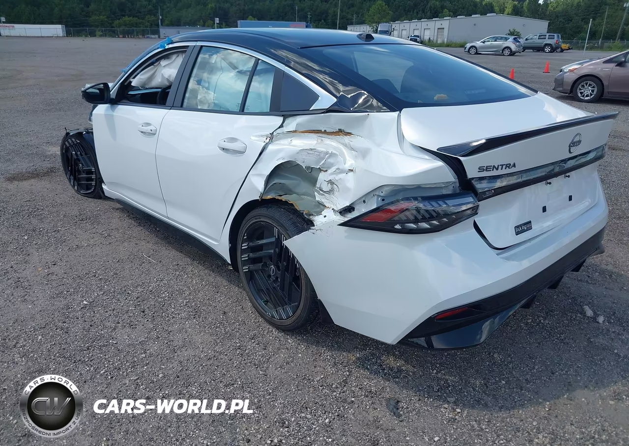 2026 Nissan Sentra Sr VIN:3N1AB9DV1TY214467 - 3