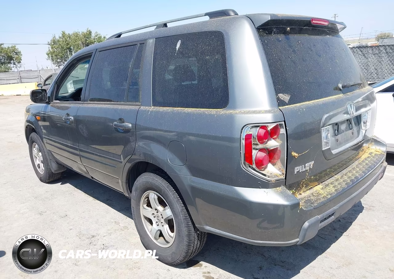 2007 Honda Pilot Ex-L VIN:5FNYF28657B009763 - 3
