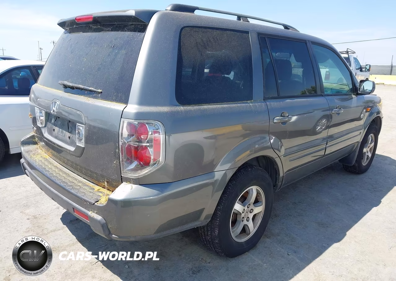 2007 Honda Pilot Ex-L VIN:5FNYF28657B009763 - 4