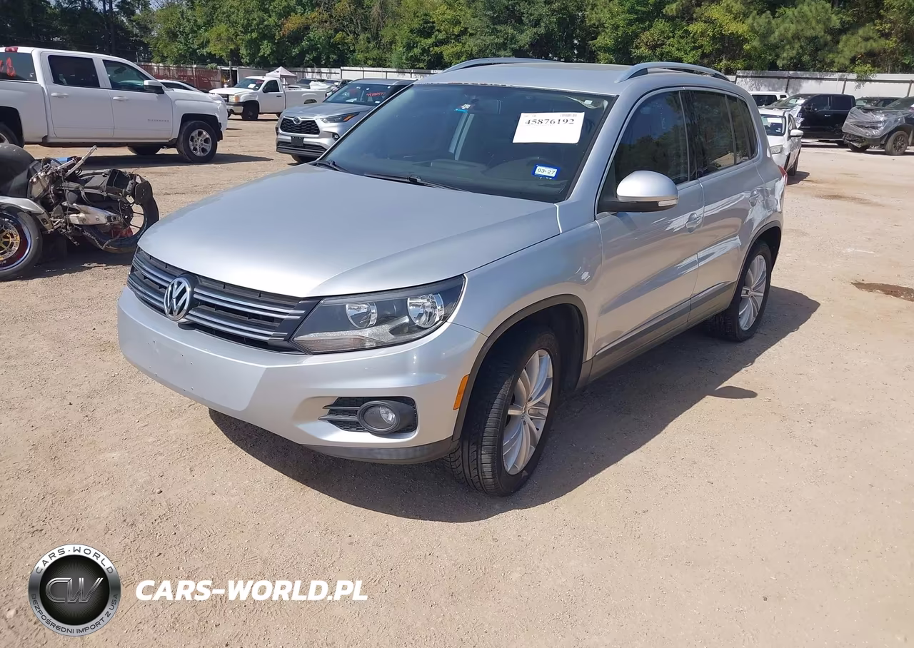 2012 Volkswagen Tiguan Se VIN:WVGBV7AX5CW558423 - 2
