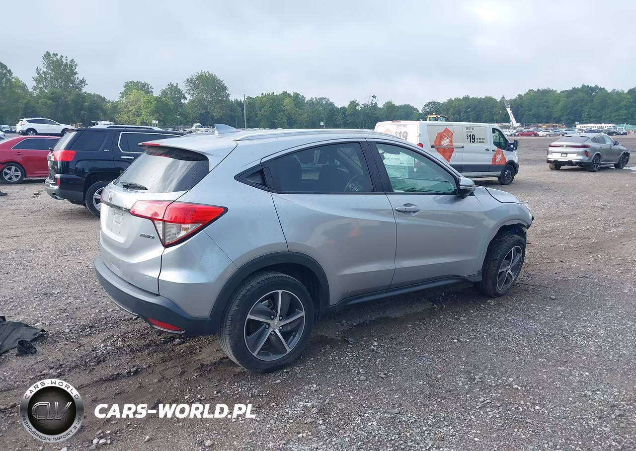 2022 Honda Hr-V Awd Ex VIN:3CZRU6H5XNM765052 - 4
